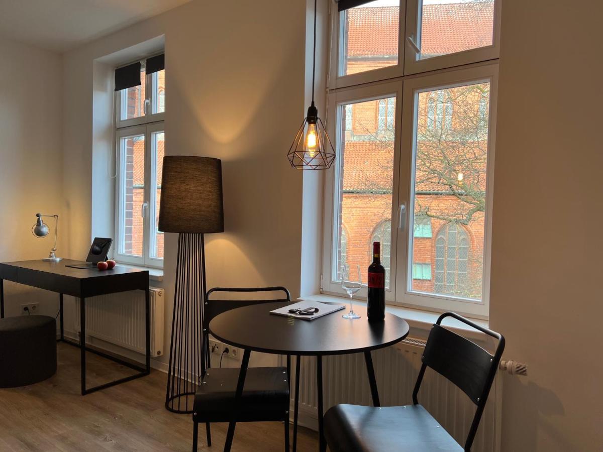 Apartmenthaus Buxtehude St -Petri-Platz Studiowohnung 3 Exterior foto